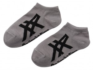 Onitsuka Tiger Ankle Socks Accessoires Herren Grau Schwarz | UQ7426539
