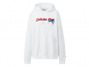 Onitsuka Tiger Hoodie Top Kleidung Damen Weiß | DK6257413