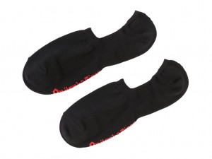 Onitsuka Tiger Invisible Socks Accessoires Herren Schwarz Rot | JO6325497