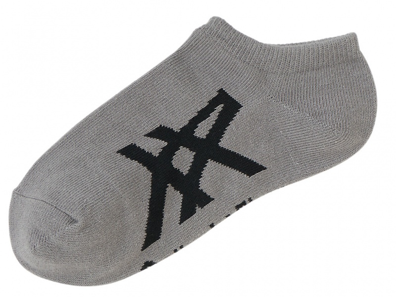 Onitsuka Tiger Ankle Socks Accessoires Damen Grau Schwarz | LE6028137