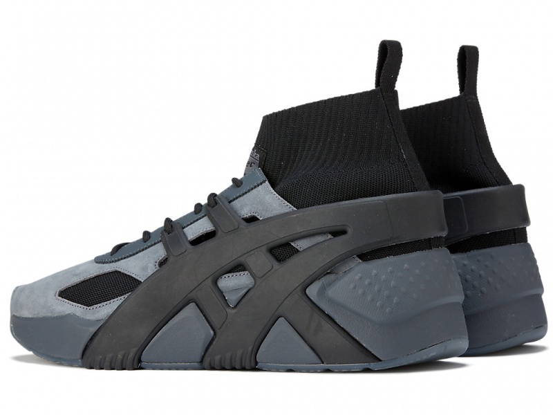 Onitsuka Tiger Big Logo Trainer 2.0 Sock Schuhe Damen Schwarz | CR5869174