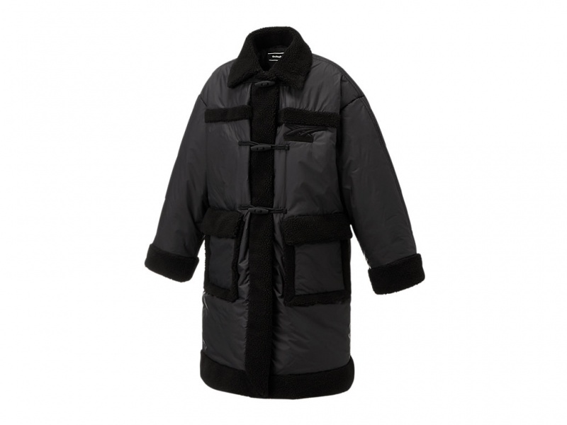 Onitsuka Tiger Coat Kleidung Damen Schwarz | JP6451937