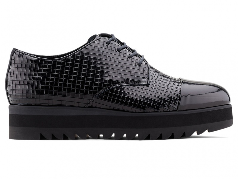 Onitsuka Tiger Derby Schuhe Damen Schwarz Schwarz | TE5360849