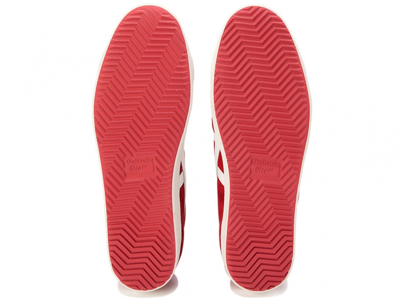 Onitsuka Tiger Fabre Hi Nm Schuhe Herren Rot Weiß | QG3456012