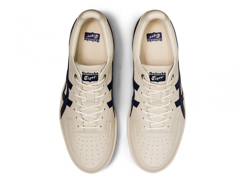 Onitsuka Tiger GSM SD Schuhe Damen Oatmeal / Peacoat | AS8206543