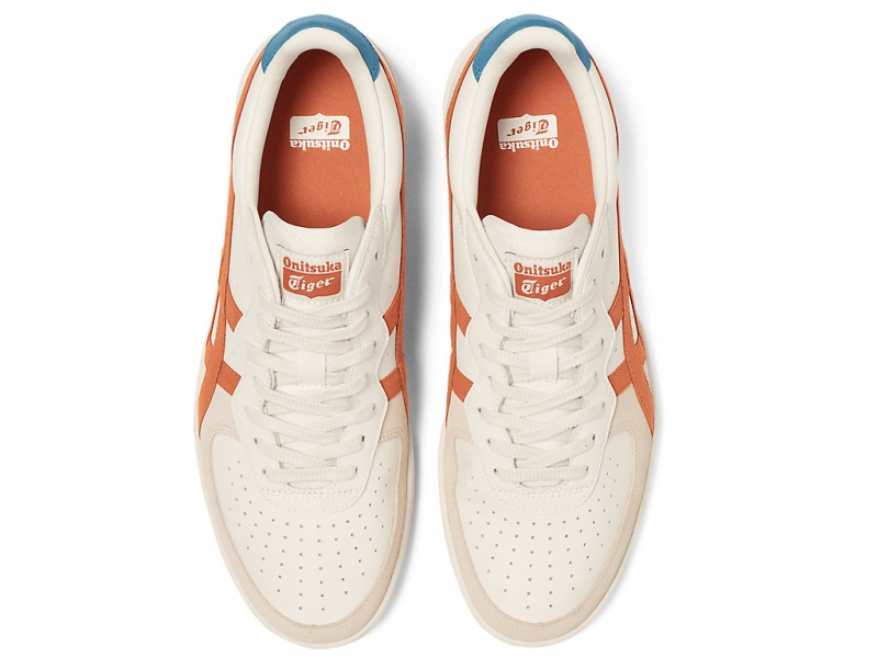 Onitsuka Tiger GSM Schuhe Herren Weiß Orange | EO9536728
