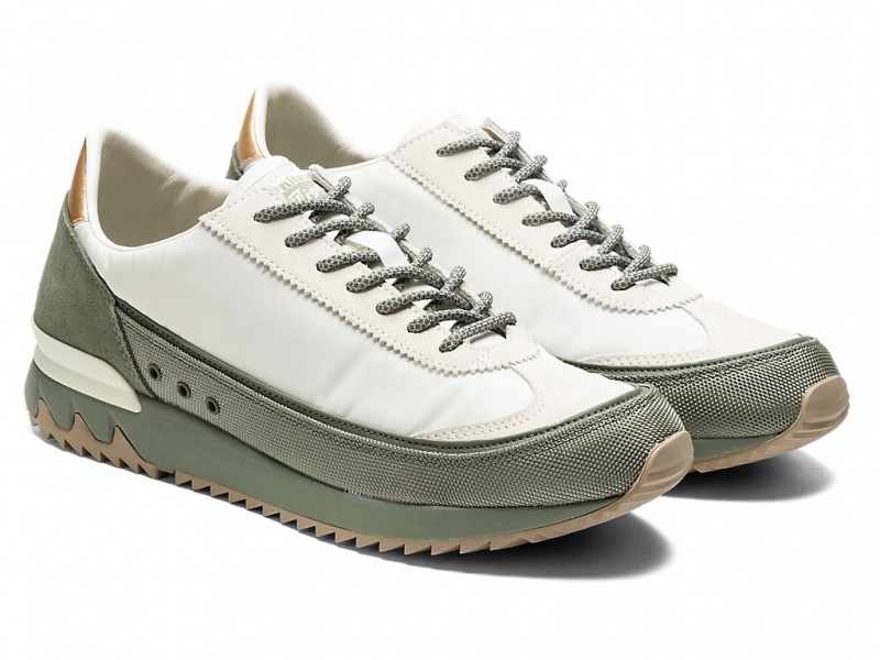 Onitsuka Tiger Hsinti Schuhe Damen Weiß Grün | GN5260349