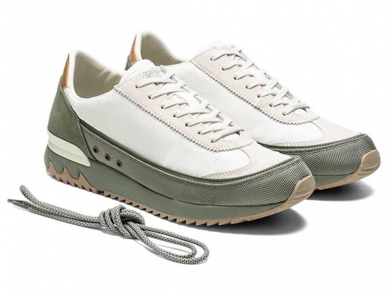 Onitsuka Tiger Hsinti Schuhe Damen Weiß Grün | GN5260349