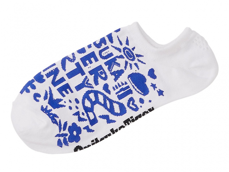 Onitsuka Tiger Invisible Socks Accessoires Herren Weiß | BF9825014