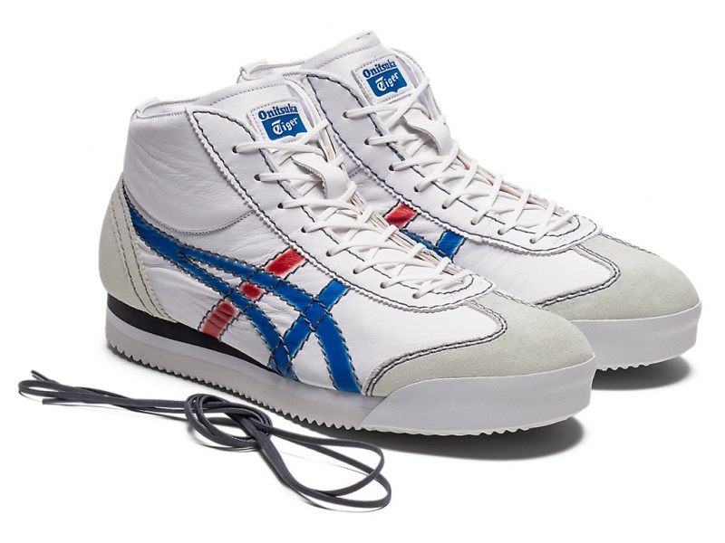 Onitsuka Tiger Mexico 66 SD PF MR Schuhe Herren Weiß Blau | JP6591732