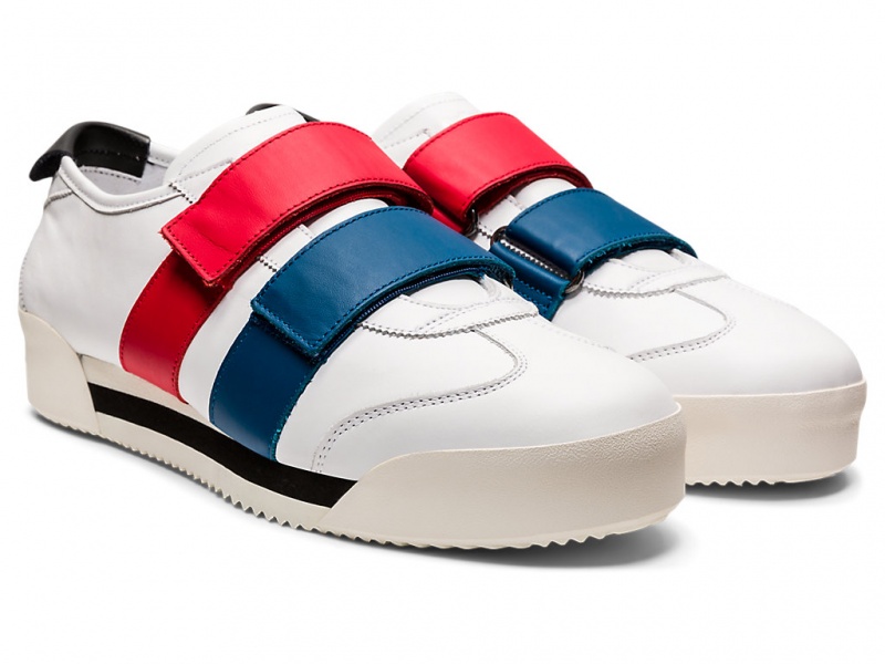 Onitsuka Tiger Mexico 66 SD PF Schuhe Damen Weiß Rot | DZ1802693