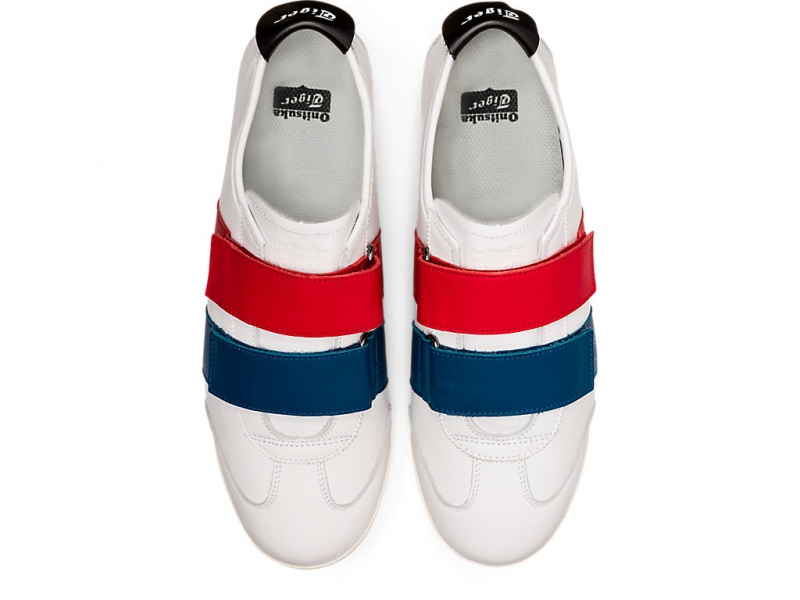 Onitsuka Tiger Mexico 66 SD PF Schuhe Damen Weiß Rot | DZ1802693