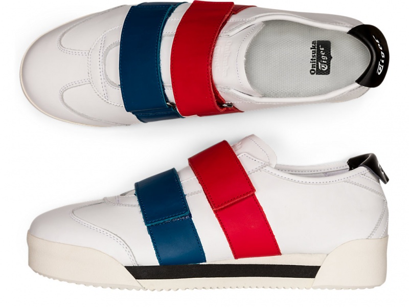 Onitsuka Tiger Mexico 66 SD PF Schuhe Damen Weiß Rot | DZ1802693