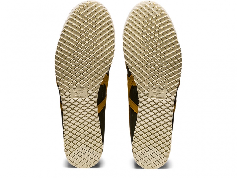 Onitsuka Tiger Mexico 66 SD Schuhe Damen Grün Gelb | BL4321870