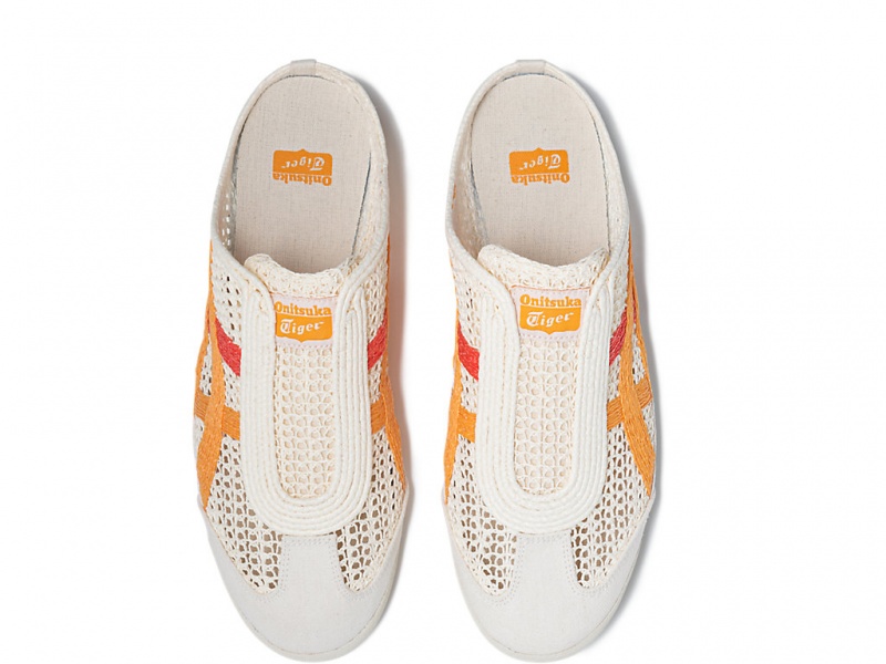 Onitsuka Tiger Mexico 66 Sabot Schuhe Damen Weiß | XQ4950328