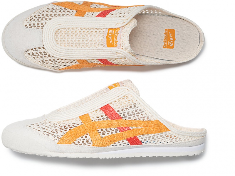Onitsuka Tiger Mexico 66 Sabot Schuhe Damen Weiß | XQ4950328