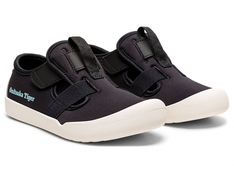 Onitsuka Tiger Mexico 66 Sandalen Kinder Schwarz Schwarz | ML0974862