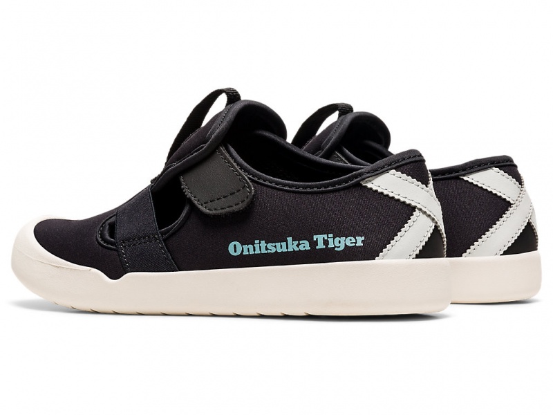 Onitsuka Tiger Mexico 66 Sandalen Kinder Schwarz Schwarz | ML0974862