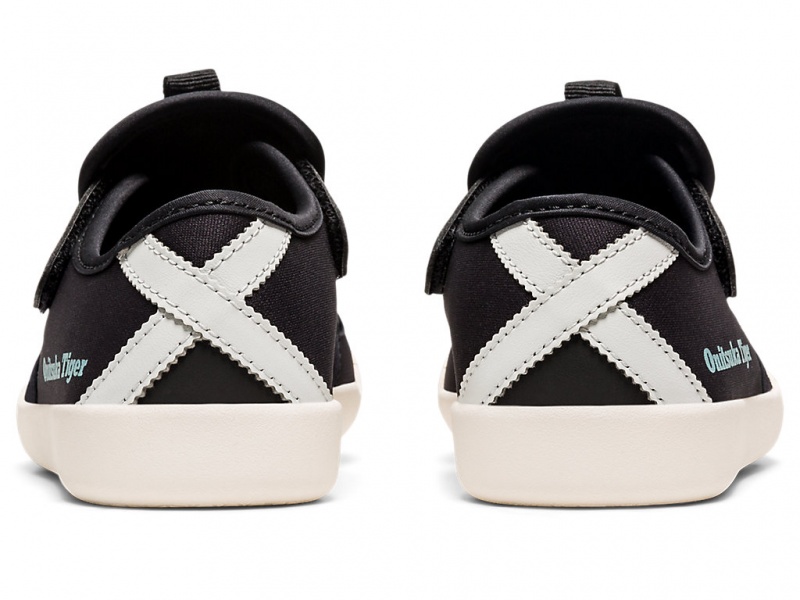 Onitsuka Tiger Mexico 66 Sandalen Kinder Schwarz Schwarz | ML0974862