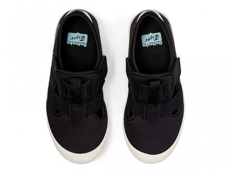 Onitsuka Tiger Mexico 66 Sandalen Kinder Schwarz Schwarz | ML0974862