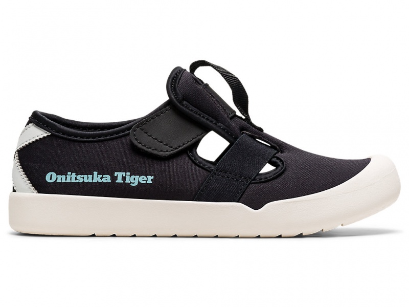 Onitsuka Tiger Mexico 66 Sandalen Kinder Schwarz Schwarz | ML0974862