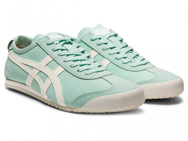 Onitsuka Tiger Mexico 66 Schuhe Damen Blau Weiß | BH5607491