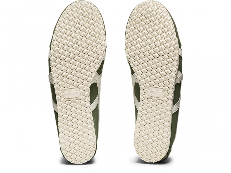 Onitsuka Tiger Mexico 66 Schuhe Damen Grün Weiß | LE7368401
