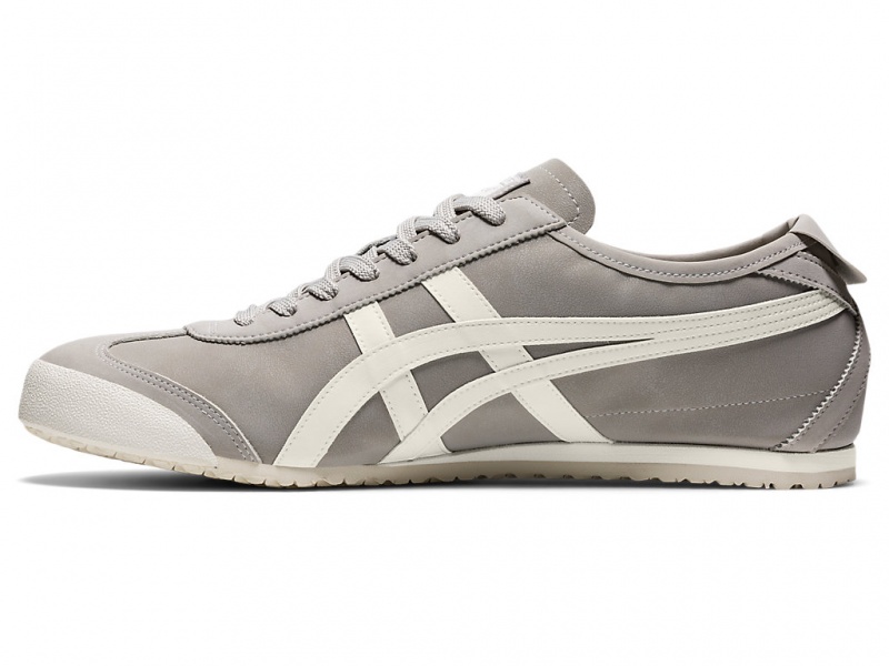 Onitsuka Tiger Mexico 66 Schuhe Damen Grau Weiß | NB0457693