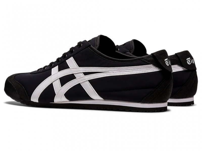 Onitsuka Tiger Mexico 66 Schuhe Damen Schwarz Weiß | RF2531046