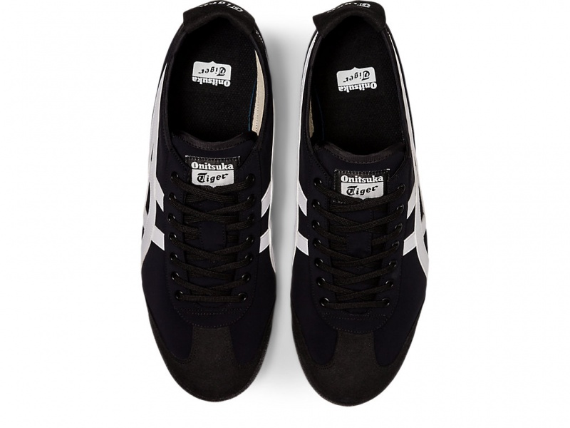 Onitsuka Tiger Mexico 66 Schuhe Damen Schwarz Weiß | RF2531046