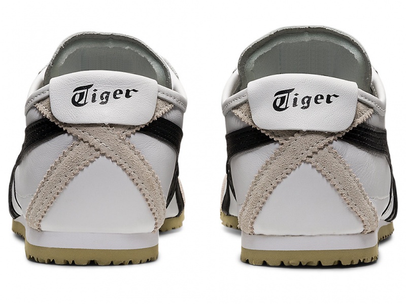 Onitsuka Tiger Mexico 66 Schuhe Damen Weiß Schwarz | KC8234719