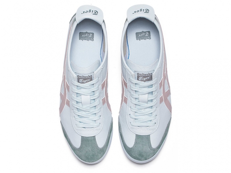 Onitsuka Tiger Mexico 66 Schuhe Herren Blau Rosa | LW8654371