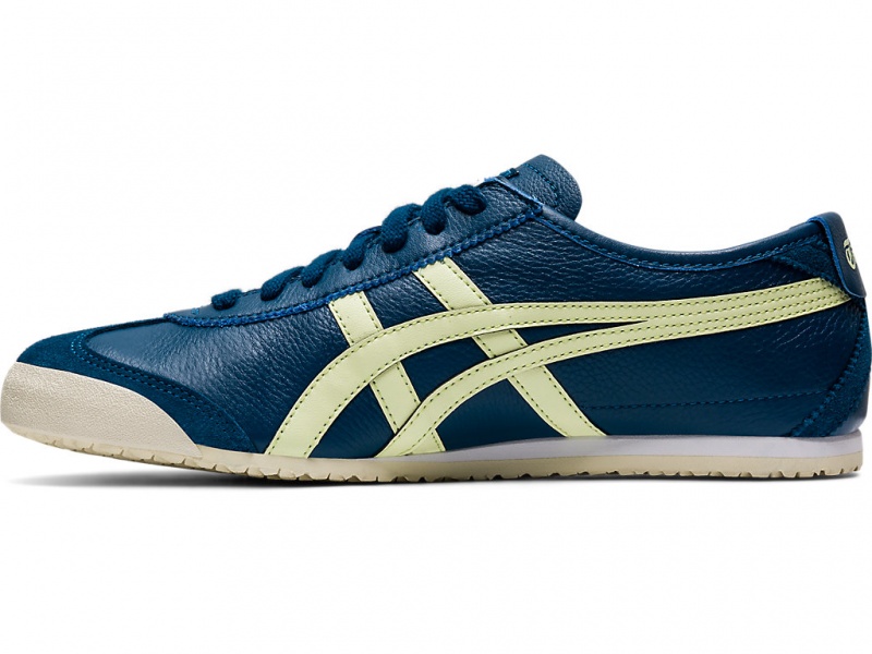 Onitsuka Tiger Mexico 66 Schuhe Herren Blau Gelb | NI3469072