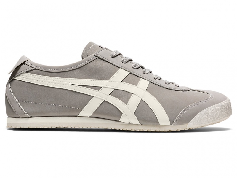 Onitsuka Tiger Mexico 66 Schuhe Herren Grau Weiß | JG7685193