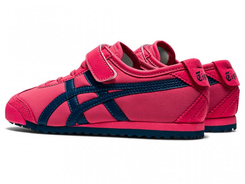 Onitsuka Tiger Mexico 66 Schuhe Kinder Rosa Blau | QE5391672