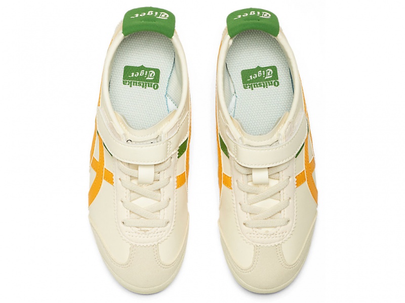 Onitsuka Tiger Mexico 66 Schuhe Kinder Weiß | QO9803654