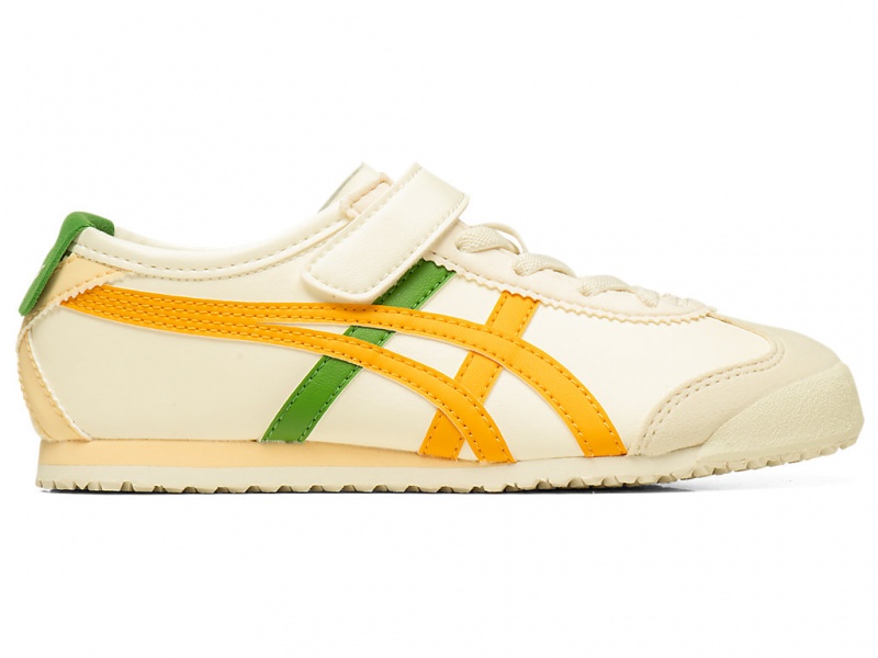 Onitsuka Tiger Mexico 66 Schuhe Kinder Weiß | QO9803654
