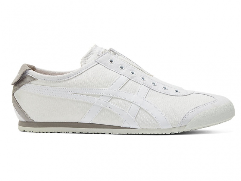 Onitsuka Tiger Mexico 66 Slip On Schuhe Damen Weiß Weiß | SJ9745126