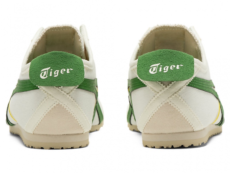 Onitsuka Tiger Mexico 66 Slip On Schuhe Herren Weiß Grün | HD7920681