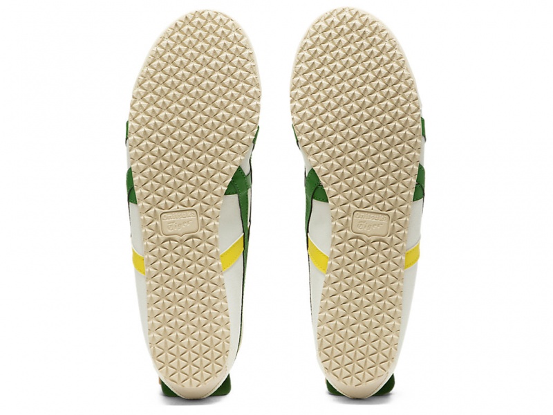 Onitsuka Tiger Mexico 66 Slip On Schuhe Herren Weiß Grün | HD7920681