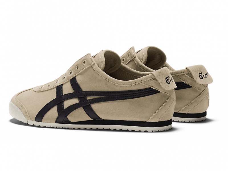 Onitsuka Tiger Mexico 66 Slip On Schuhe Damen Schwarz | AE2915376