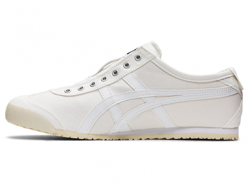 Onitsuka Tiger Mexico 66 Slip On Schuhe Damen Weiß Weiß | KB9561347