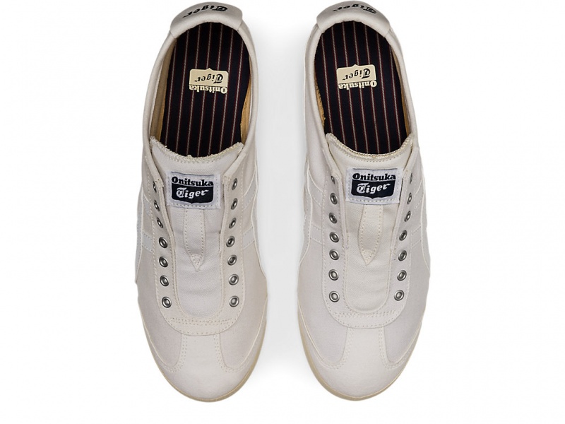 Onitsuka Tiger Mexico 66 Slip On Schuhe Damen Weiß Weiß | KB9561347