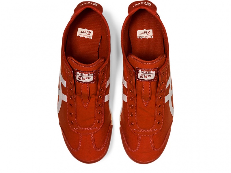 Onitsuka Tiger Mexico 66 Slip On Schuhe Damen Rot | BT6413259