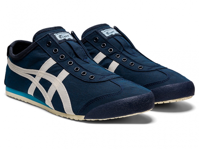 Onitsuka Tiger Mexico 66 Slip On Schuhe Damen Navy | RD0387465