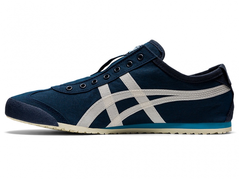 Onitsuka Tiger Mexico 66 Slip On Schuhe Damen Navy | RD0387465
