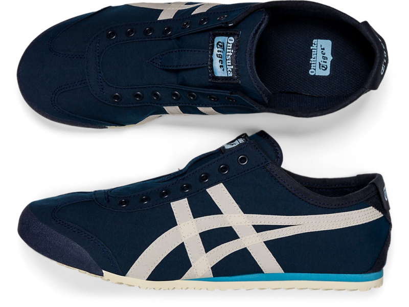 Onitsuka Tiger Mexico 66 Slip On Schuhe Damen Navy | RD0387465