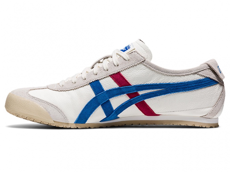 Onitsuka Tiger Mexico 66 Vin Schuhe Herren Weiß Blau | MO4635928