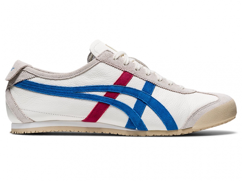 Onitsuka Tiger Mexico 66 Vin Schuhe Herren Weiß Blau | MO4635928