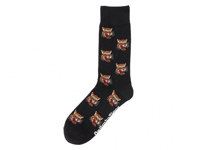 Onitsuka Tiger Middle Socks Accessoires Damen Schwarz | WC8570243